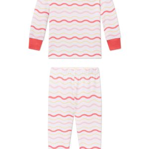 Baby Long-Long Set in Terrace Wavy Stripe