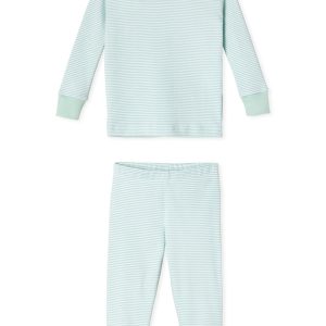 Baby Long-Long Set in Parisian Green