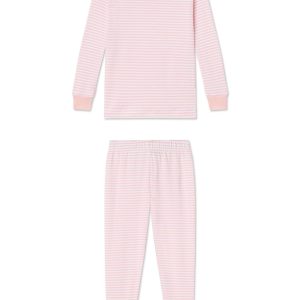 Kids Long-Long Set in English Rose Stripe