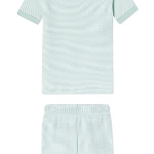 Kids Shorts Set in Parisian Green