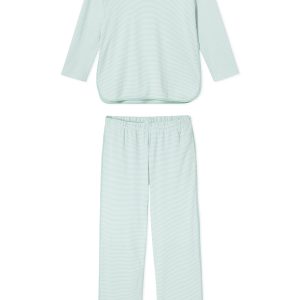 Pima Long-Long Set in Parisian Green