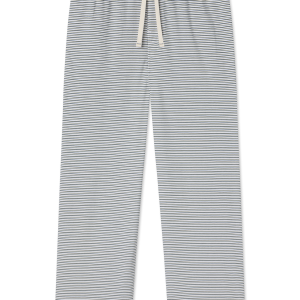 Men's Pima Sleep Pants in English Ivy Bar Stripe