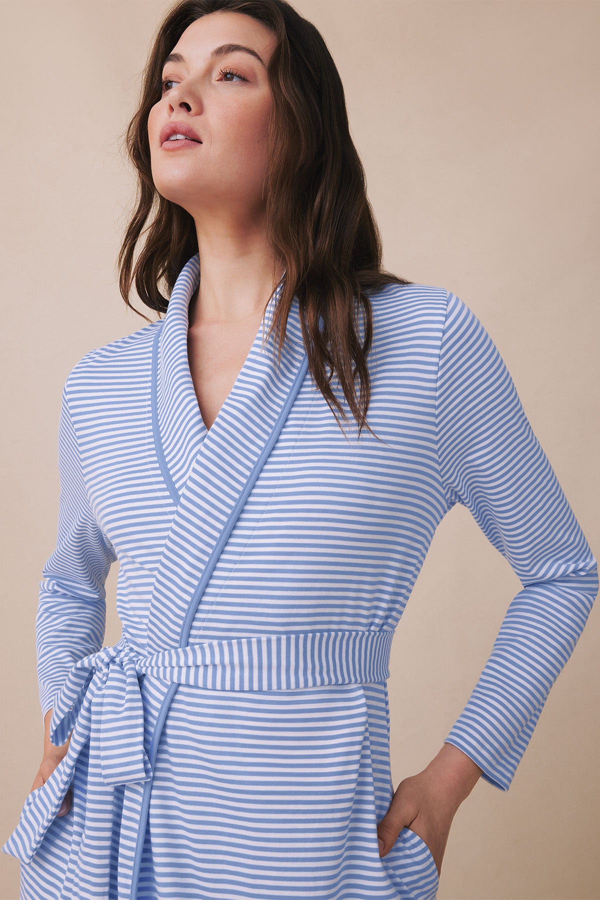 Pima Robe in Hydrangea - Image 3
