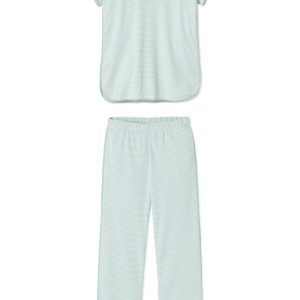 Pima Short-Long Set in Parisian Green