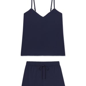 DreamModal® Cami Shorts Set in English Navy