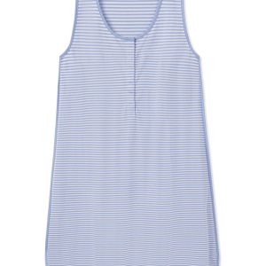 Pima Maternity Tank Gown in Hydrangea