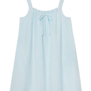 Alice Nightgown in Salt Spray Seersucker