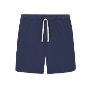 Men's Pima Sleep Shorts in Navy