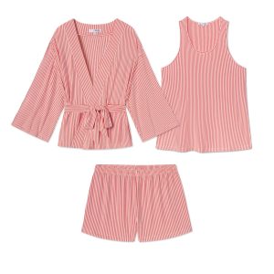 DreamModal® Kimono Shorts Bundle in Terrace Pencil Stripe