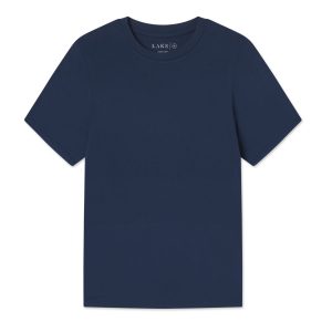 Men's Short Sleeve Bamboo Tee in Sea Depth