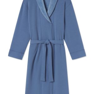 Men's Cozy Robe in Mystic Blue