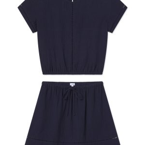 Cabana Skirt Set in Maritime