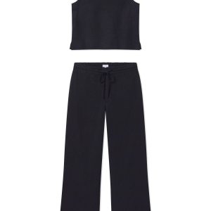 Coupe Pant Set in Black