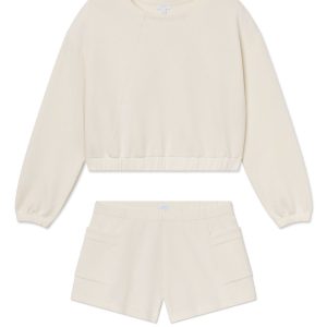 Dash Short Set in Parchment