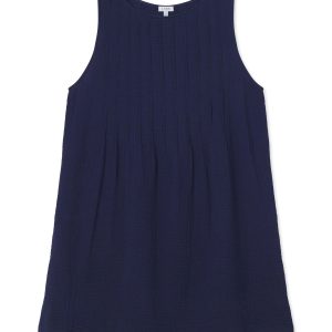 Monaco Nightgown in Blue Depths Gauze