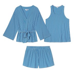 DreamModal® Kimono Shorts Bundle in Cape Pencil Stripe