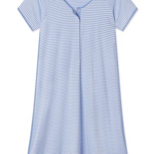 Pima Maternity Nightgown in Hydrangea