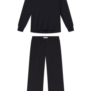 Relax Pants Set in Black
