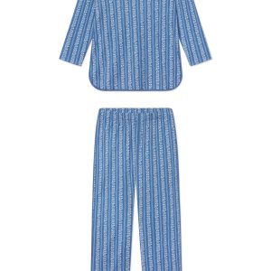 Pima Long-Long Set in Seaport Jasmine Vine