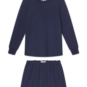 Relax Shorts Set in English Navy