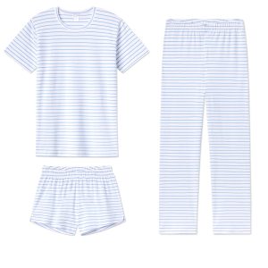 Pima Crew Bundle in Baltic Blue