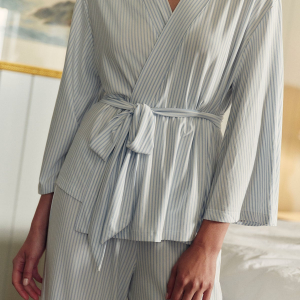DreamModal® Kimono Pajama Set in Fog