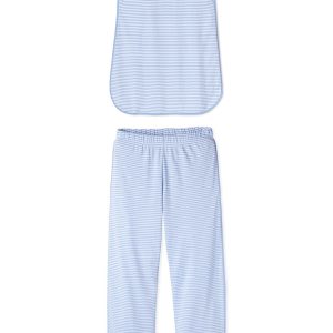 Pima Tank-Long Set in Hydrangea