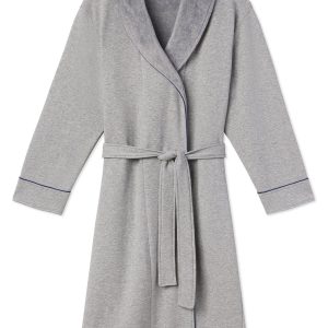 Men's Cozy Robe in Heather Gray